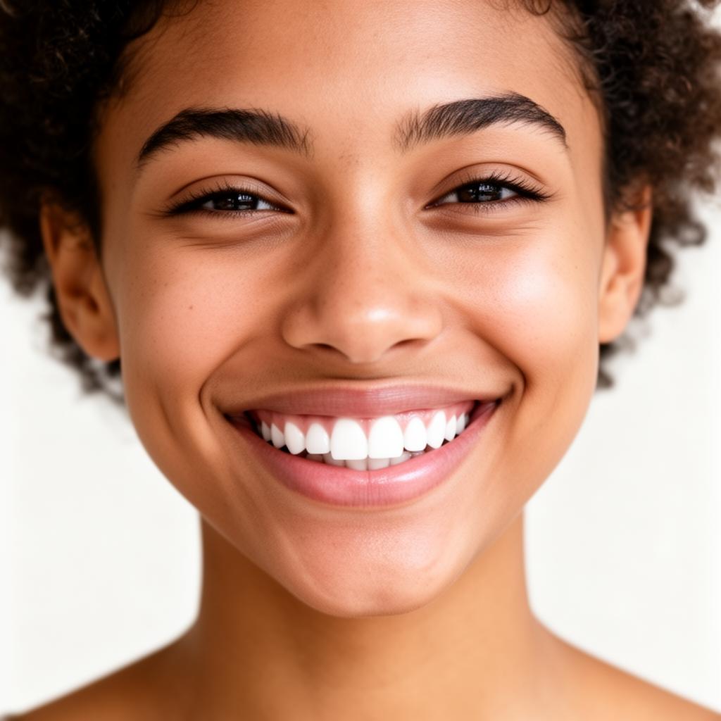 Patient with bright confident smile